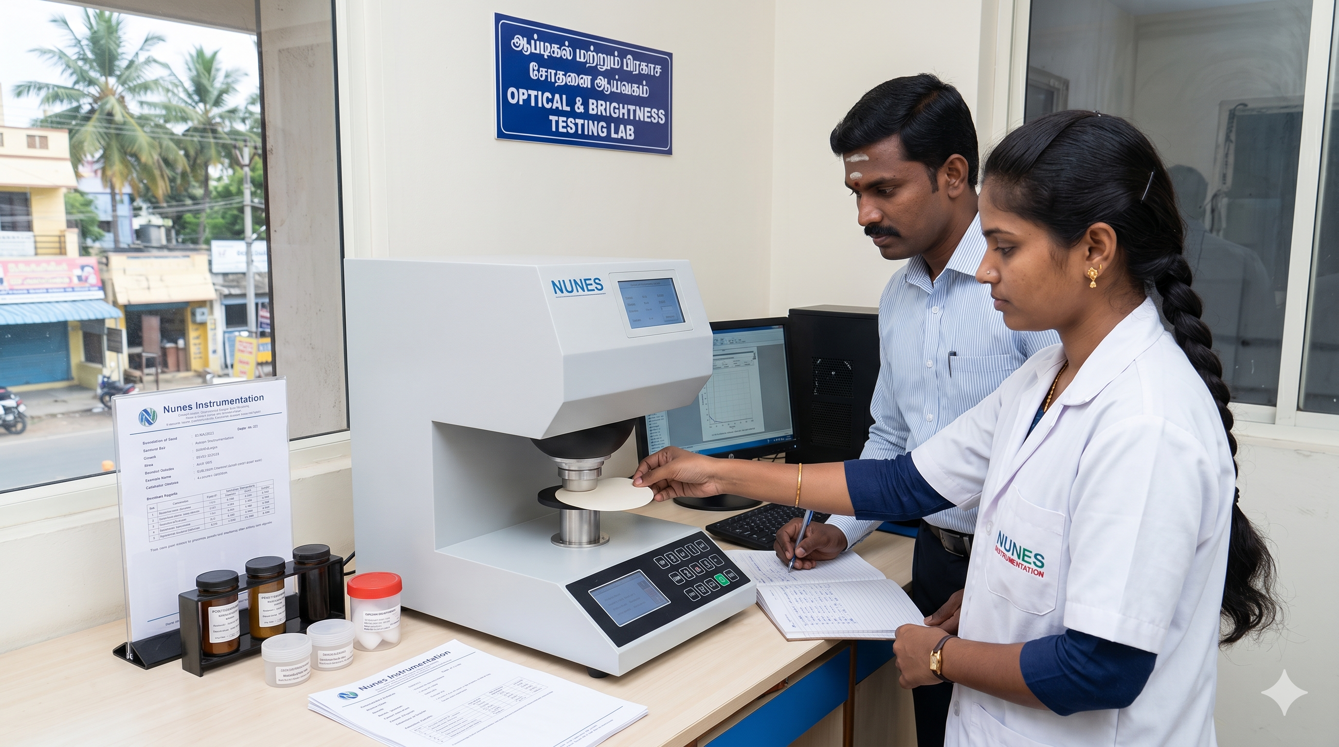 Laboratory Brightness Testers